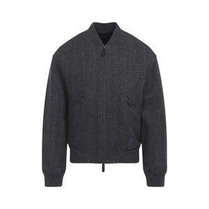 Giorgio Armani Excalibur Grey Cashmere Blouson Jacket - NWT